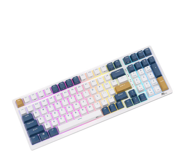 Royal Kludge RK98 RGB Red switch Niebieska RK98 blu - 1289866 - zdjęcie 4